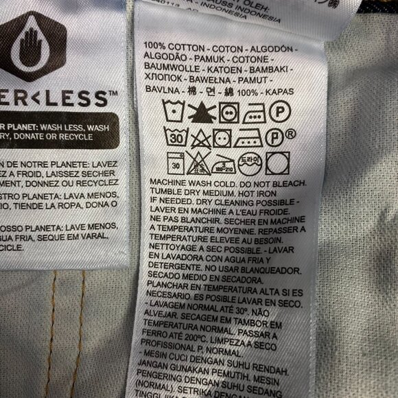 NWOT Levi's 569 Jeans Men 44 x 32 Fit 46x31 Blue Loose Straight Leg 00569 0127 - Picture 9 of 14